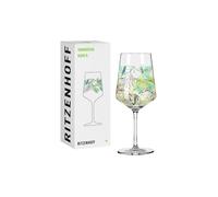 Ritzenhoff 2931017 Vaso de aperitivo 500 ml - Juego de 2 - Serie Summer Dew - para spritz, spritzer - Motivo hojas - Made in Germany