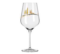 RITZENHOFF 3001011 - Copa de vino tinto (500 ml, serie Herzkristall n.º 11), diseño toscano en oro rosa, fabricado en Alemania