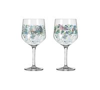 RITZENHOFF Set de 2 copas de aperitivo SCHATTENFAUNA GIN #7 #8 Mcallister multicolor
