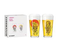 RITZENHOFF Taza - 400 ml - Fabricado en Alemania | Ref. 3491002, Serie Farbknall Set, 1 taza 400 ml, cristal, apto para lavavajillas
