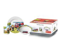 Ritzenhoff und Breker Set Infantil de Platos Bombero Bernie 3 Piezas