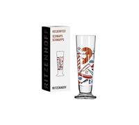 Ritzenhoff 1061011 Copa de Schnapps 40 ml - Serie Heldenfest, motivo nº 11 - Barber - redonda y multicolor - Made in Germany
