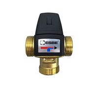 Ritzer by ESBE VTA 322, VTA 323, VTA 321 con diferentes conexiones, válvula de mezcla termostática, válvula de mezcla de 3 vías (VTA 322, 30-70 °C, rosca exterior de 1 pulgada - 33 mm)