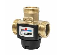 Ritzer by ESBE VTA 322, VTA 323, VTA 321 - Mezclador de agua doméstica con diferentes conexiones, válvula mezcladora termostática, válvula mezcladora de 3 vías (VTC 312, 60 °C, rosca exterior de 1