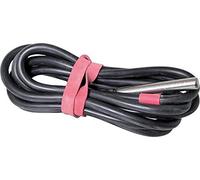 Ritzer by RESOL FKP6 PT1000 - Sensor de temperatura/colector (6 mm de diámetro x 50 mm de largo, cable de 1,5 m (cable de silicona/negro), rango de temperatura de -50 a +180 °C, número de artículo del