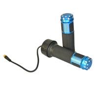RiuScooter Acelerador Universal para Patinete Eléctrico, 3 Pines, Color Azul y Negro