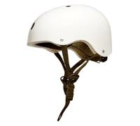 RiuScooter Casco Patinete Electricos, Bicicletas, Deporte Ajustable para Jóvenes y Adultos, Patinaje en Línea y Ciclismo, S, Blanco