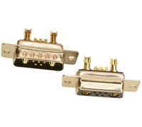 RiuScooter Kit Conector 7 Pines para Patinete Eléctrico, Compatible con Cecotec Bongo Serie A, Conector Hembra y Macho, Conexión Centralita a Batería, Dorado