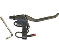 RiuScooter Maneta de Freno para Patinete Eléctrico, 2 Pines, Compatible con Smartgyro, Urbanglide, Youin, Joyor, Negro R Derecha