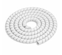 RiuScooter Organizador de Cables en Espiral, Funda Protectora para Cables de Patinetes Eléctricos, Blanco
