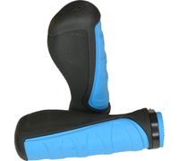 RiuScooter Puños de Goma para Patinete Eléctrico, 22mm, Compatible con SmartGyro, Youin, UrbanGlide, y Modelos Similares, Azul y Negro