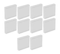 Riuulity 10 Fundas Protectoras Transparentes para Cartuchos para Game Boy, Funda Resistente a los Arañazos para Jugadores, Cierre de Seguridad Simple, Respetuoso con el Medio Ambiente