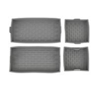 Riuulity 4pcs Silicona Porta para Hornear, Juego de Horno sin Palo con Varias Formas, Bandeja para Hornear Fácilmente de Liberación para Pasteles, Galletas, Pan, Brownies