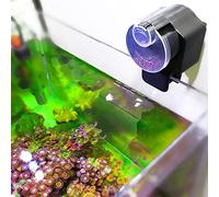 Riuulity Alimentador Automático de Peces, Práctico Temporizador Digital para Acuario, Herramienta de Alimentación para Peceras, Colocado de Forma Independiente para Entusiastas de los Peces