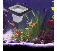 Riuulity Alimentador de Pecera, Herramienta de Alimentación de Cono de Gusano Vivo, Alimentador de Peces de Gusano Rojo Duradero, Equipado con Báscula para Fácil Acceso, Material ABS, 60g de Peso