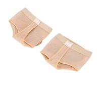 Riuulity Almohadilla Protectora para los Pies, Medias Medias, Material Transpirable para Artistas de Ballet y Danza Moderna (Talla L/38~39)