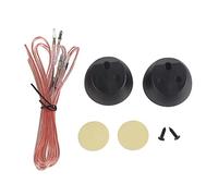 Riuulity Altavoz de Coche de Posventa, Reproductor de Música, Tweeter de Cúpula Súper Potente, Gran Compatibilidad para Estéreos de Fábrica o de Posventa, sin Campo Magnético, Seguro para