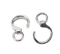 Riuulity Anillo para Pata de Pájaro para Mascotas, Exquisito Anillo para Pata de Pájaro de Acero Inoxidable, 10 Uds., Fácil Identificación para Amantes de los Loros en Edad de Aves (8#)