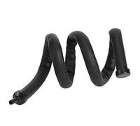 Riuulity Barra de Burbujas para Acuario, Bomba de Tubo de Aire de Plástico Flexible para Mejorar la Circulación y Oxigenación del Agua, Tamaños de 20 Cm/30 Cm/45/60, Negro, 5 Piezas para (Cabeza