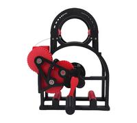Riuulity Bobinadora de Filamentos para Impresora 3D, Bobinadora de Filamentos con Manivela y de Engranajes para ABS PLA PETG TPU de 1KG