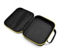 Riuulity Bolsa de Almacenamiento de Herramientas, Funda Protectora Dura de EVA para Taladro y Cortador Eléctrico, Diseño Portátil para Organización del Lugar de Trabajo, Amarillo y Negro
