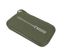 Riuulity Bolsa de Almacenamiento de Utensilios de Parrilla Versátil para Barbacoa de Camping, Material EVA, Acceso Seguro, Ideal para Barbacoas (Aleación de aluminio verde)