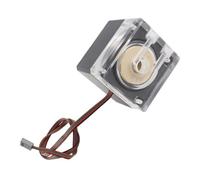 Riuulity Bomba de Refrigeración por Agua para PC, Funcionamiento Silencioso, Control PWM Inteligente para Juegos Personalizados, Acabado Acrílico, Compatibilidad con Luz RGB