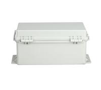 Riuulity Caja de Conexiones de Plástico ABS Impermeable con Clasificación IP66 para Proyectos de Energía Al Aire Libre, Fácil Instalación, Ideal para Uso Residencial y Comercial, Gris 4,9 X 8,8 X