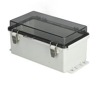 Riuulity Caja de Conexiones para Proyectos Al Aire Libre Caja de Plástico ABS Versátil para Entornos Comerciales 9.8x4.7x4.3in