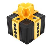 Riuulity Caja de Regalo con Tornillos Impresos en 3D, Caja Sorpresa de Broma con Mecanismo Giratorio con Tornillos Anidados Contenedor de Almacenamiento de Joyas Humorístico para Vacaciones (Oro