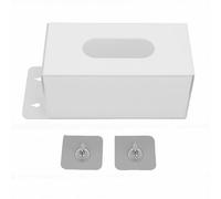 Riuulity Caja Dispensadora de , Organizador de Almacenamiento de Acrílico Transparente con Soporte de Pared para Cubiertas de Zapatos, Tapas, Máscaras, Mangas, Bolsas de Residuos, (1 compartimento)