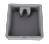Riuulity Cajón de Golpes con Estación para Tamper, Plástico Silencioso, | Posos de café, Plástico Flexible, Base Antideslizante, Golpeo Silencioso, Cocina del Hogar, Cabe Debajo de la Mayoría de