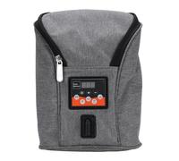 Riuulity Calentador de Botellas de Leche Multifuncional, Calentador de Temperatura Ajustable Portátil para Leche Materna, Coche, Viajes Al Aire Libre, Tela Oxford (GREY)