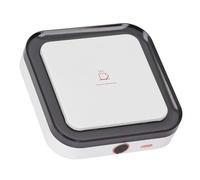 Riuulity Calentador de Tazas de café Eléctrico de 36 W, Controla Tu Temperatura Calentador de Tazas con 3 Configuraciones de Temperatura, Mantiene el café y la Leche Calientes, Se Adapta