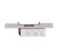 Riuulity Cerradura Eléctrica a Prueba de Fallos, 12 V, Acero Inoxidable, PVC, Encendido NC para Cerradura, Se Adapta a la Mayoría de Puertas de Metal y Madera para Cilíndrica