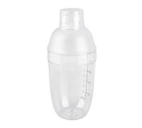 Riuulity Coctelera de Tetera de Leche para PC de Grado Alimenticio con Báscula, Liviana y Resistente, Fácil de Lavar, Apariencia Exquisita, Báscula Transparente, 350 Ml-1000 Ml, Ideal para Tienda de