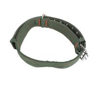 Riuulity Collar de Vaca de Nailon Resistente, Hebilla de Metal Duradera para Caballo, Cabra, Oveja, Correa Ajustable para el Cuello con Cadena de Tracción, Ajuste Cómodo para Perros, (Tamaño Mediano)