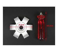 Riuulity Condensador Radiador Evaporador Enderezador de Aletas Peine Rastrillo Limpieza de Recuperación Eficiente para Aire Mantenimiento del HVAC Adecuado para Tipo Recto Uso Simple y Conveniente