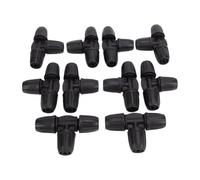 Riuulity Conector de Riego por Goteo con Bloqueo, Enchufe Rápido de 1/2 Pulgada, Sin Herramientas Necesarias para Sistemas de Jardinería con Ajuste Universal Seguro
