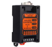 Riuulity Convertidor Industrial RS232 a RS422 Activo Aislado con Potente Robustez, área de Entrada de Voltaje Amplio, Material ABS