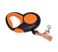 Riuulity Correa Retráctil para Perros, Correa Extensible con Cómodo 5 M | Ergonómico ABS+TPU, Freno con Bloqueo Automático, Ideal para Perros de hasta 20 Kg