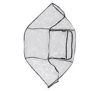 Riuulity Cubierta de Lluvia Universal para Bebés Cubierta de Lluvia Transparente PU Demon Viento de, de a Prueba de Lágrimas para Baby Walking