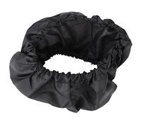 Riuulity Cubierta para Rueda de Cochecito de bebé para Niño, Accesorios a Prueba de Polvo, 4 Unidades por Juego, Hecho de Poliéster de Primera Calidad, Protege el Suelo de la Suciedad Después de (L)