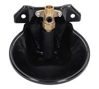 Riuulity Cuenco de Agua Automático para Ovejas, Válvula de Cobre de Acero Inoxidable, Interruptor Táctil, Bebedero Automático Espesado para Cabras para Granja