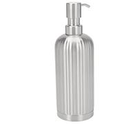 Riuulity Dispensador de con Bomba Multiuso, Botella de Loción de Gran Capacidad de Acero Inoxidable para Cocina, Baño, Desinfectante de Manos, Material de Acero Inoxidable 304