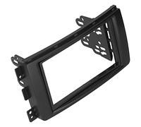 Riuulity Embellecedor de Reacondicionamiento de Panel de Salpicadero de Radio Estéreo de Coche de para Smart ForTwo 2007-2010 Fácil Instalación con Anillo de Goma