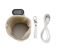 Riuulity Engranaje Ajustable Portátil Baby Bottle Warmer Cover Exhibición Digital para Actividades Al Aire Libre Material PU (Gran tamaño (24x18.5cm / 9.4x7.3in))