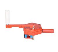 Riuulity Enrollador de Película Manual, Herramienta de Bobinado de Película Superior Lateral de Invernadero Duradera para Agricultura, Aluminio de 2099g