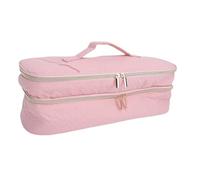 Riuulity Estuche de Viaje para Secador de Pelo, Bolsa de Almacenamiento Shark Flexstyle Styler, Bolsa de Herramientas Calientes de Doble Capa, Organizador de Secador de Pelo de Viaje