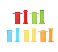 Riuulity Exprimidor de Arcilla para Niños, Molde con Forma de Extrusora de Colores para Jugar, Juguete Educativo de Argil para Creatividad, Herramientas de Alfarería de Plástico, 5 uds.